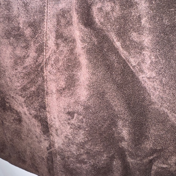 Viva Bags of California-Brown Suede HandBag - Picture 3 of 6